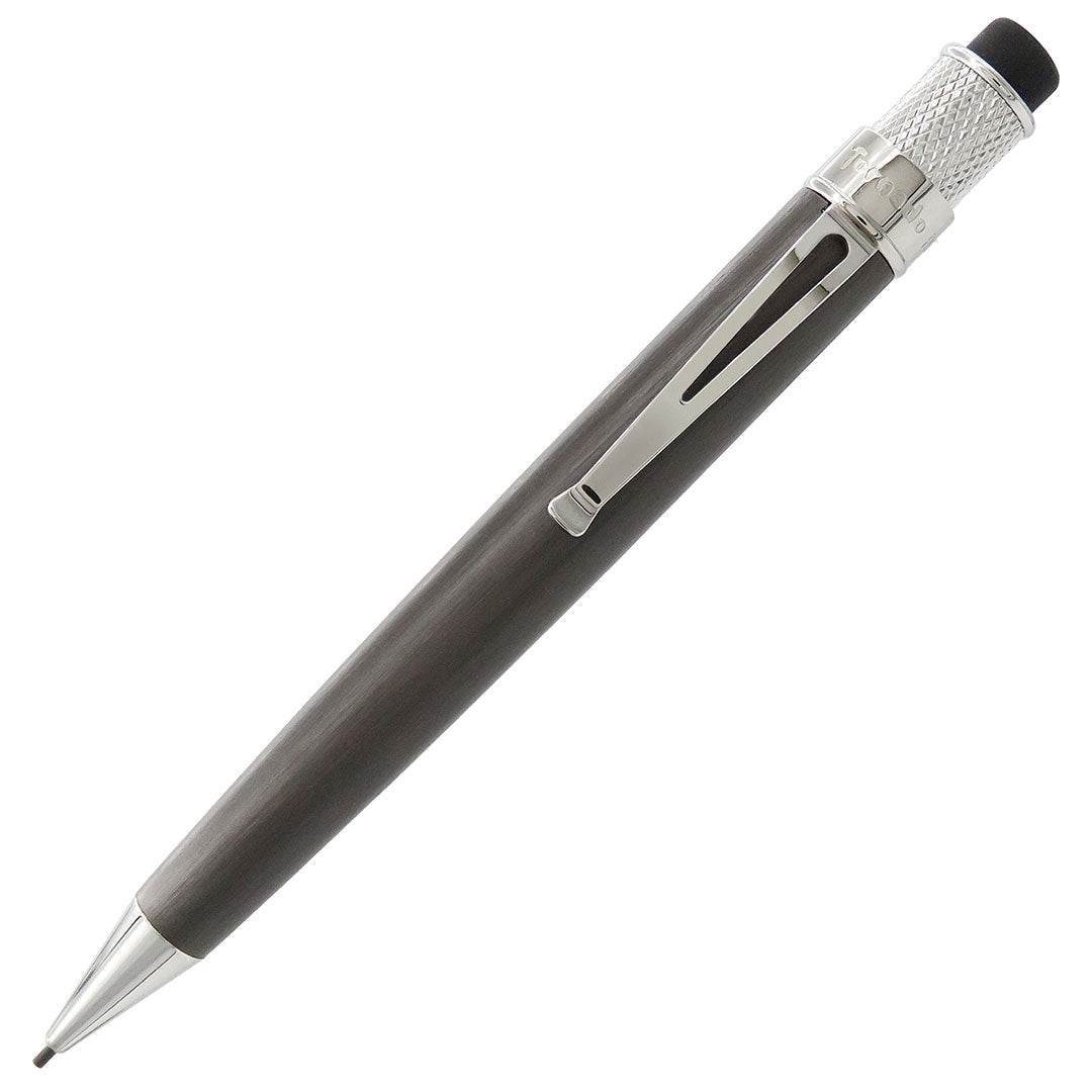 Retro 51 Tornado Black Nickel Platinum Mechanical Pencil