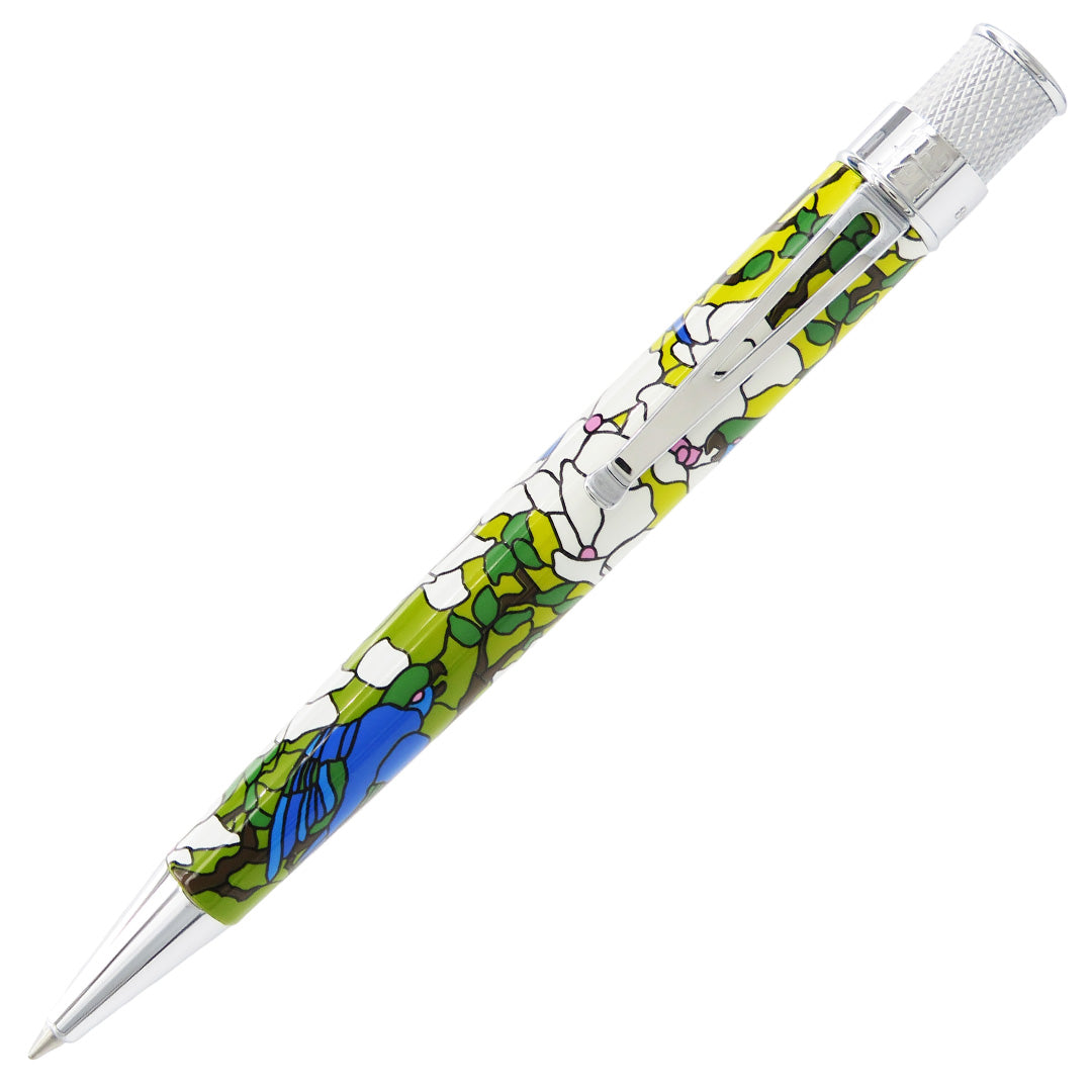 Retro 51 Metropolitan Louis. C Tiffany Favrile Parrots Rollerball Pen