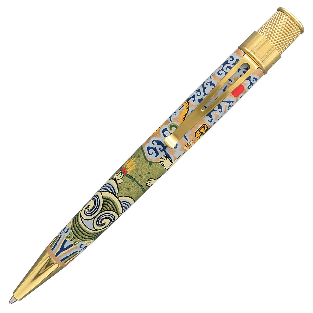 Retro 51 Metropolitan Chinese Tiger Rank Badge Rollerball Pen