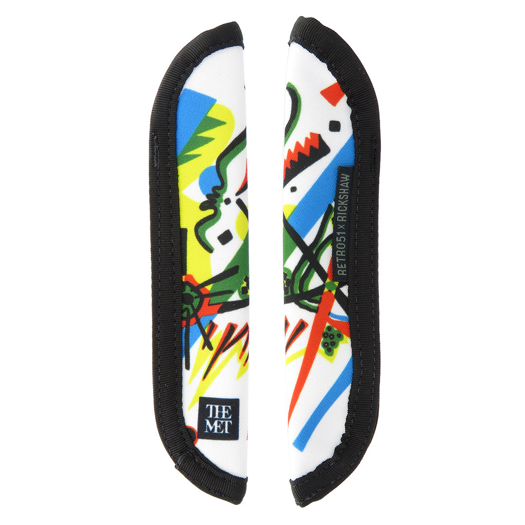 Retro 51 Tornado Rickshaw Bag's Sleeve Kandinsky White