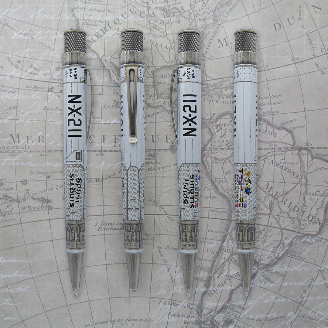 Retro 51 Smithsonian Tornado Rollerball Pen Spirit of St. Louis