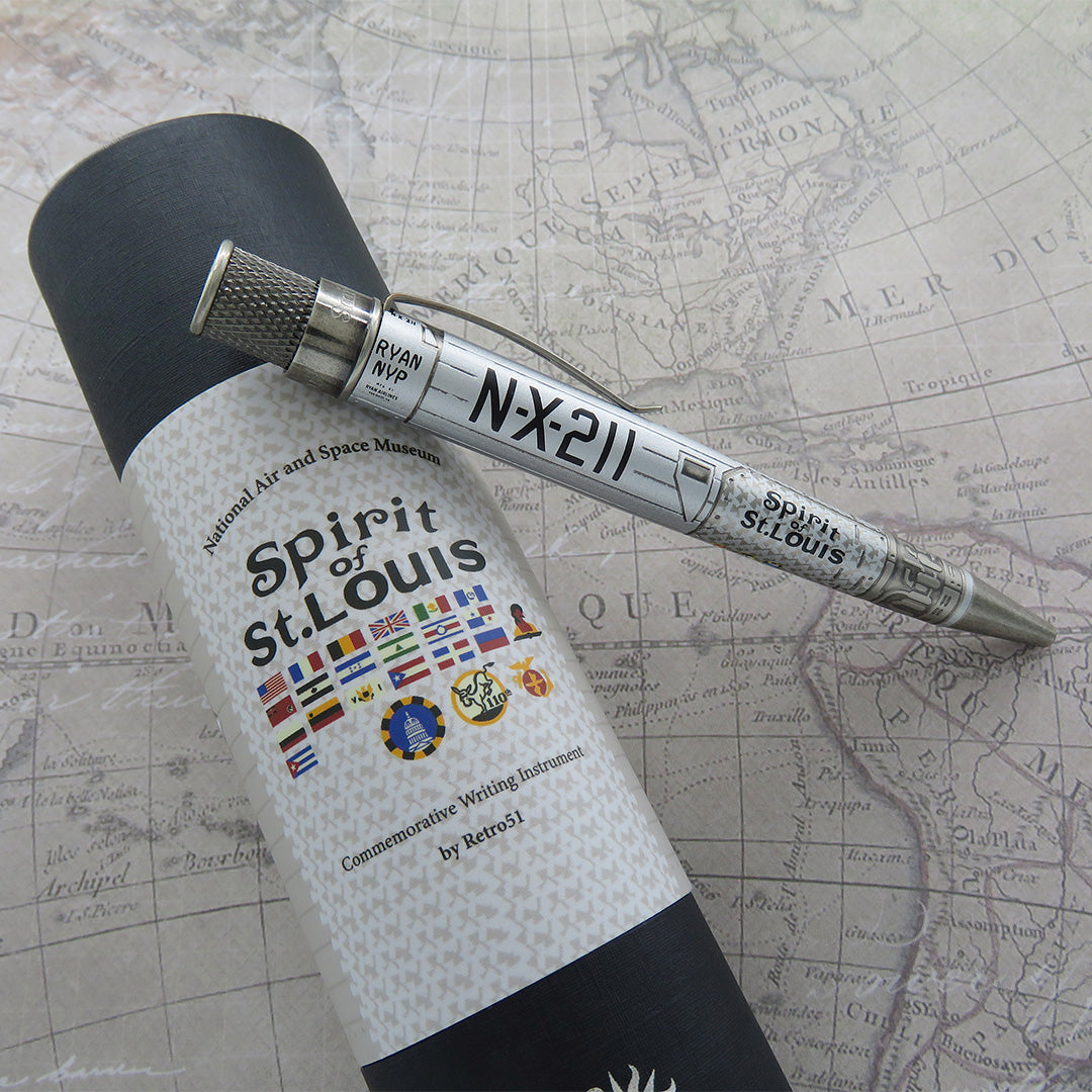 Retro 51 Smithsonian Tornado Rollerball Pen Spirit of St. Louis