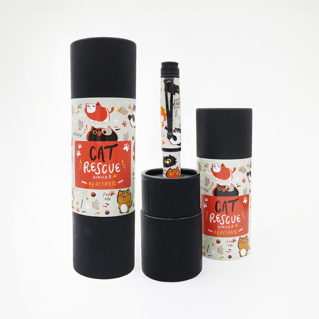 Retro 51 Tornado Fountain Pen Cat Rescue #5
