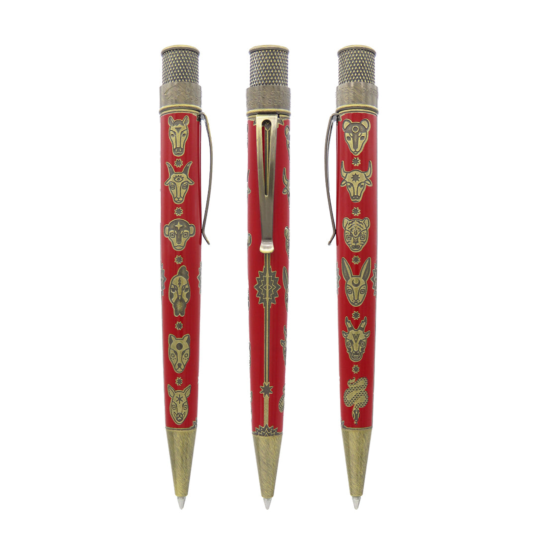 Retro 51 Tornado Rollerball Pen USPS Lunar Zodiac Limited Edition