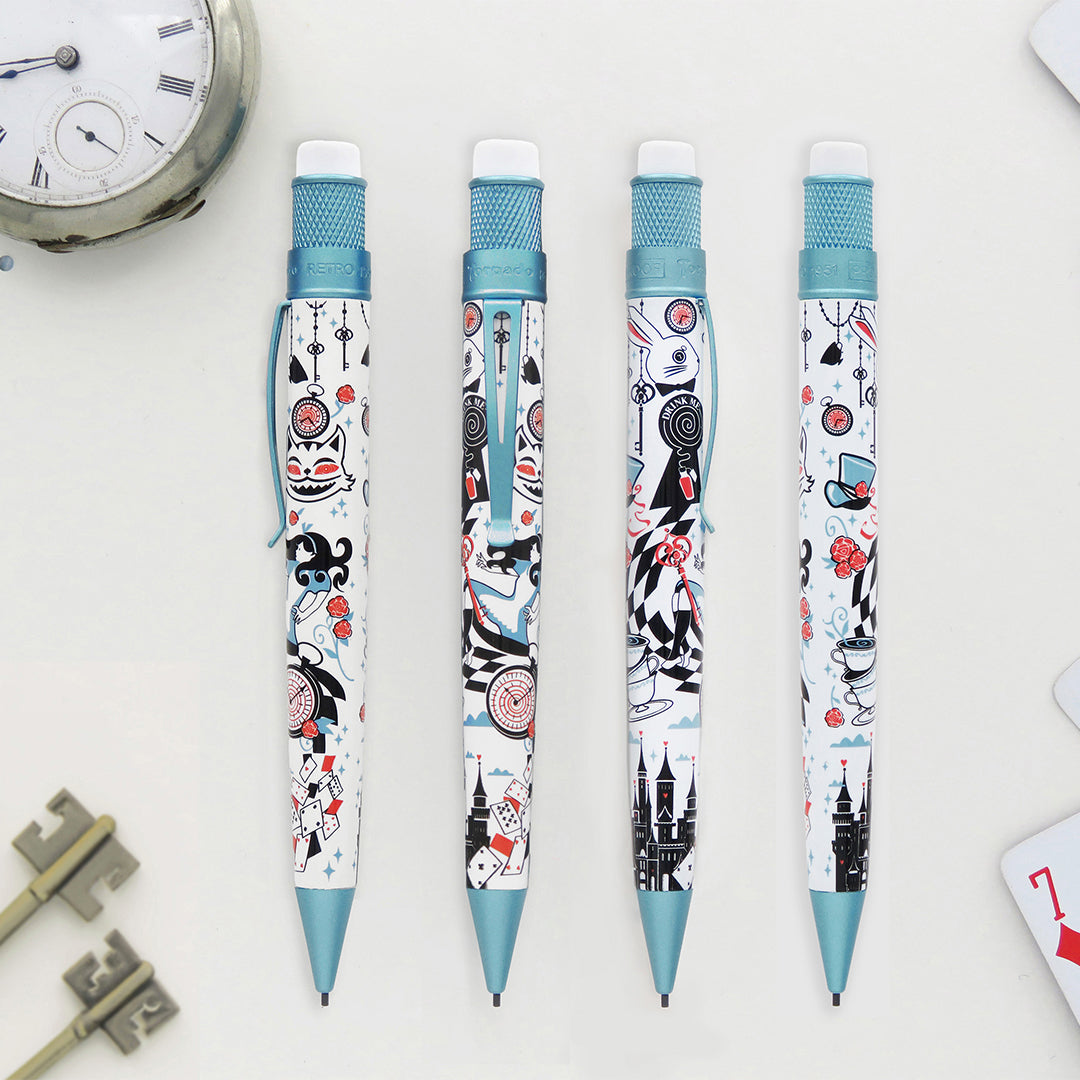 Retro 51 Tornado Mechanical Pencil Alice in Wonderland