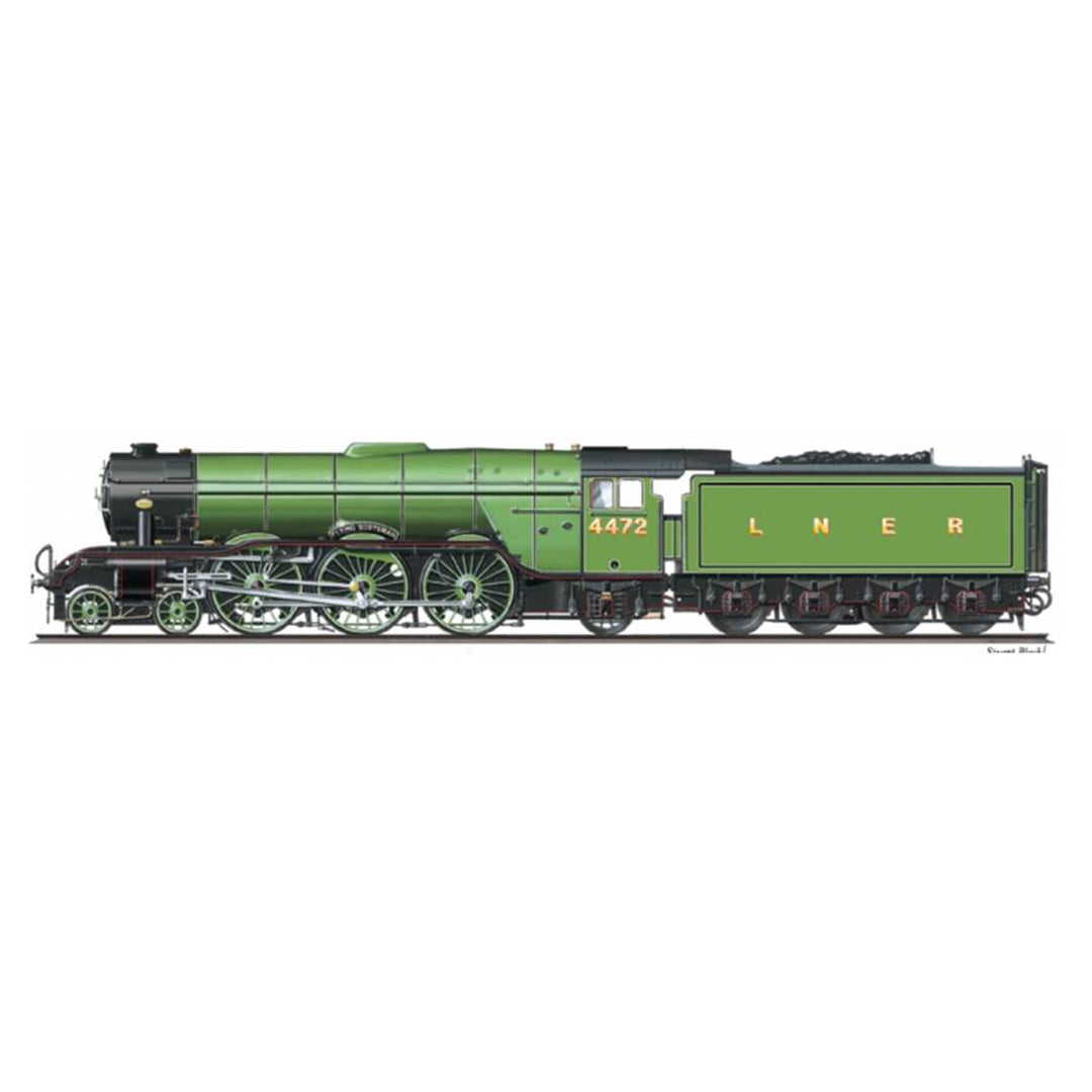 Retro 51 Tornado Rollerball Pen Flying Scotsman