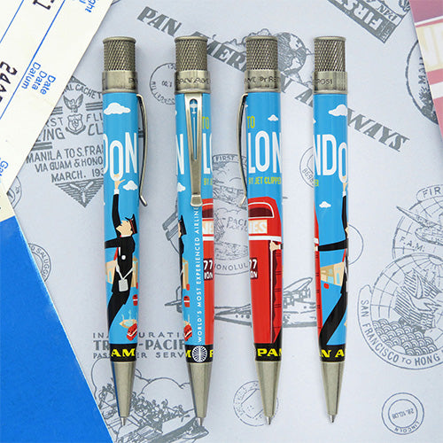 Retro 51 Pan Am London Poster Rollerball Pen