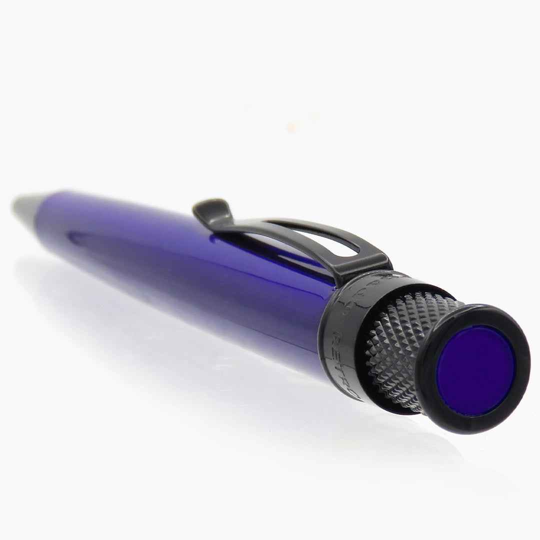 Retro 51 Tornado Rollerball Pen Stealth Lacquer Midnight Purple