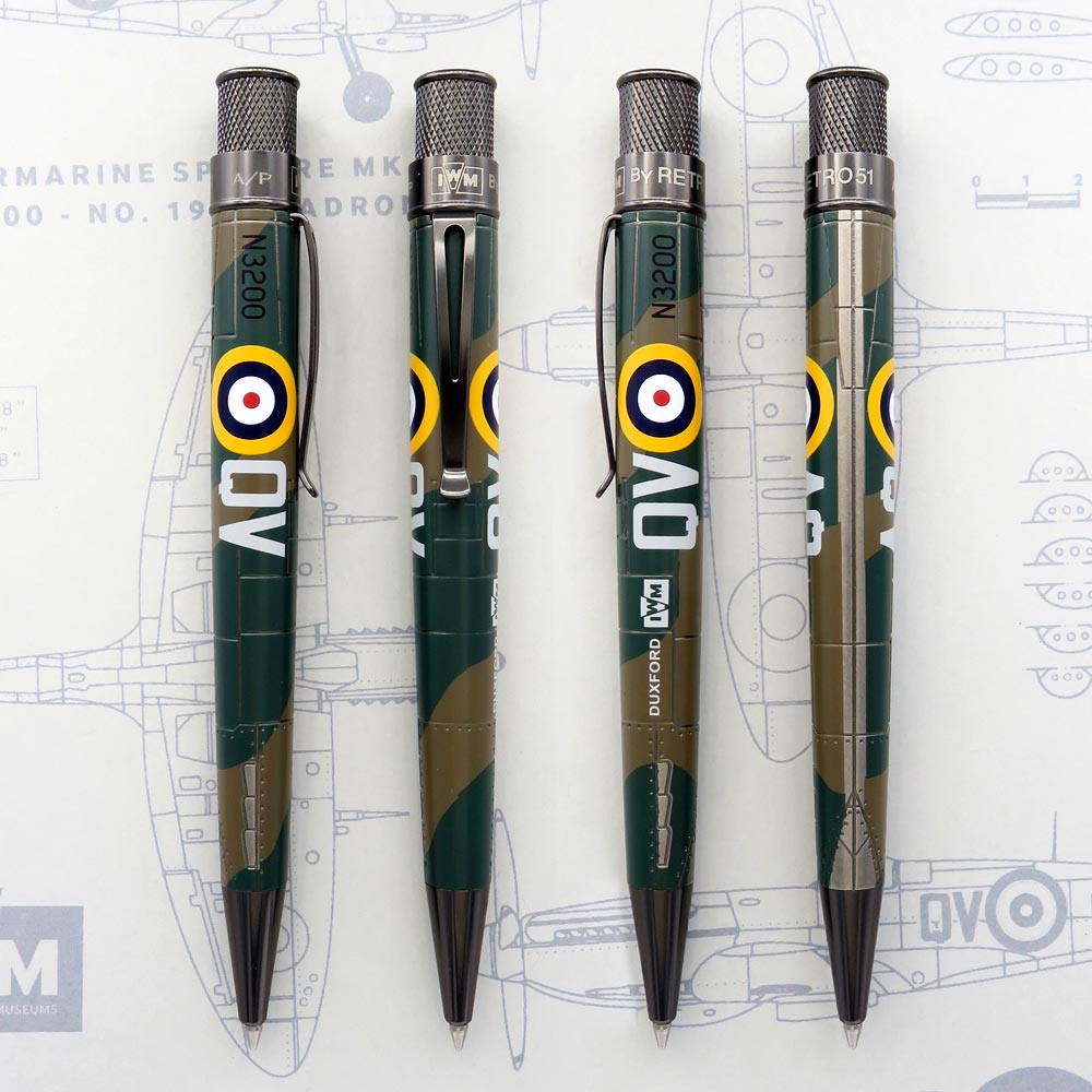 Retro 51 Tornado Rollerball Pen Imperial War Museum Spitfire