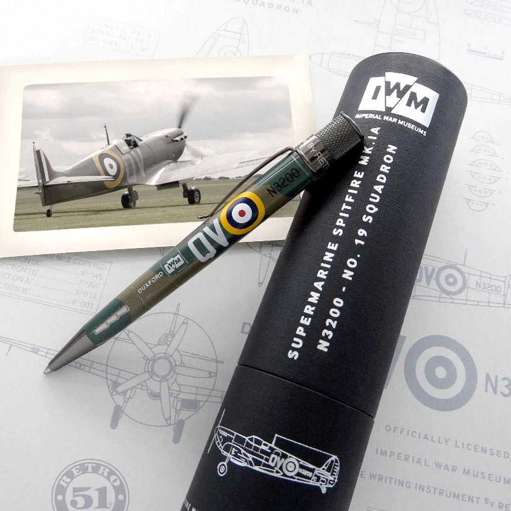Retro 51 Tornado Rollerball Pen Imperial War Museum Spitfire
