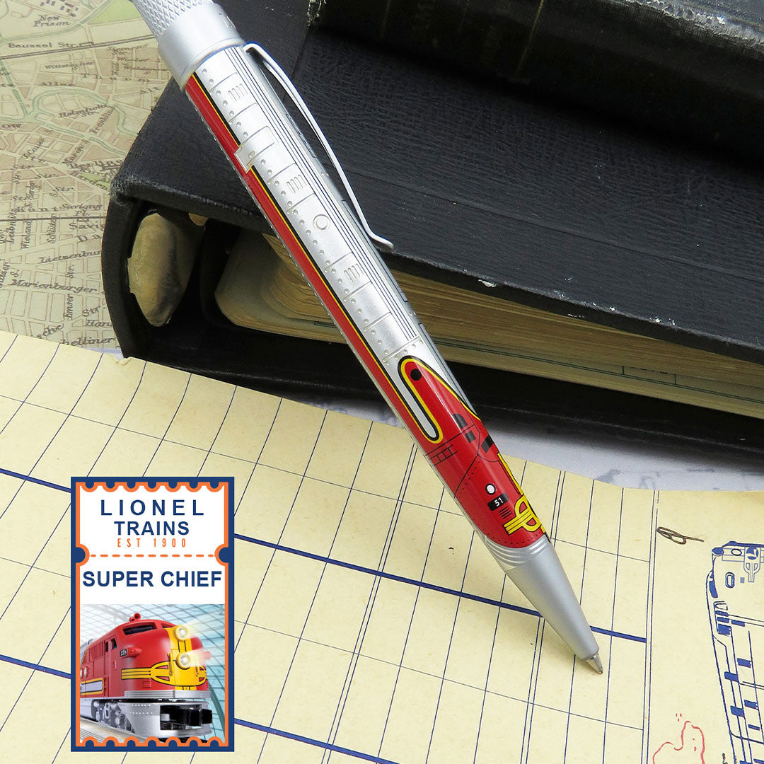 Retro 51 Tornado Rollerball Pen Lionel Trains Super Chief