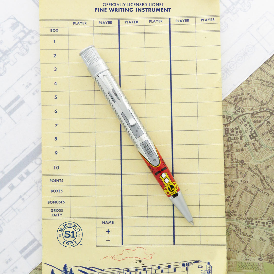 Retro 51 Tornado Rollerball Pen Lionel Trains Super Chief