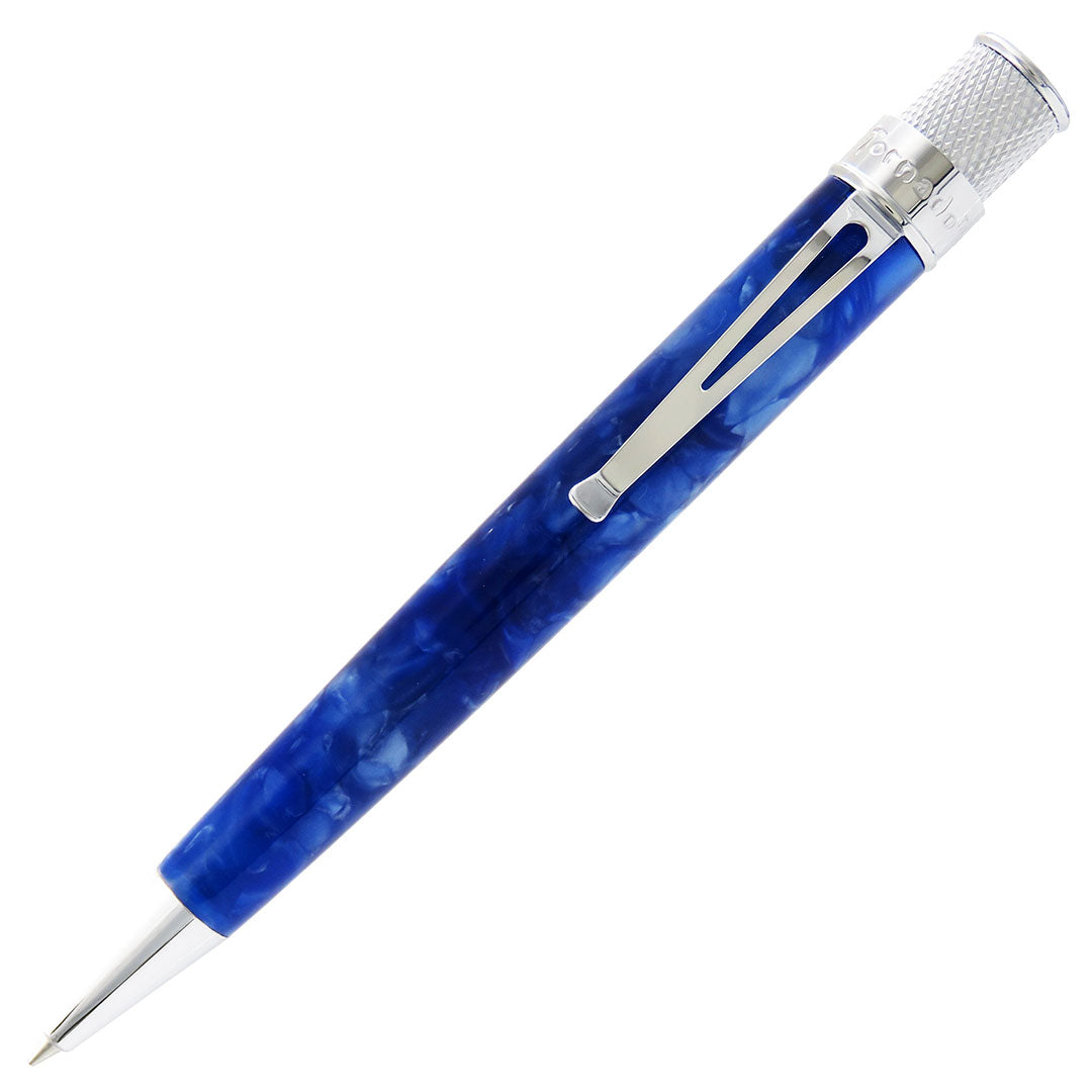 Retro 51 R51 Vault Tornado Rollerball Acrylic Pen Sapphire Blue