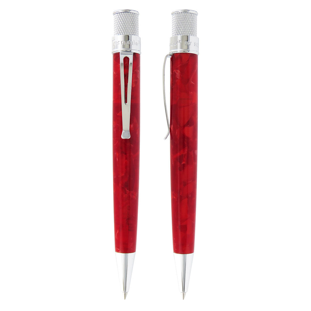 Retro 51 R51 Vault Tornado Rollerball Acrylic Pen Ruby Red