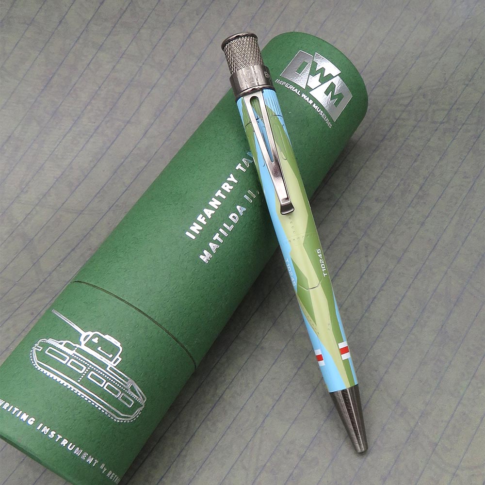 Retro 51 Tornado Rollerball Pen Imperial War Museum Matilda Tank