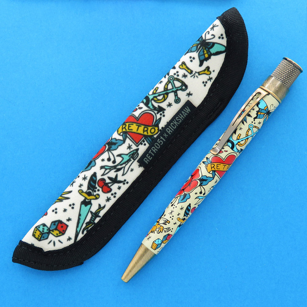 Retro 51 x Rickshaw Retro Ink Pen Sleeve Single