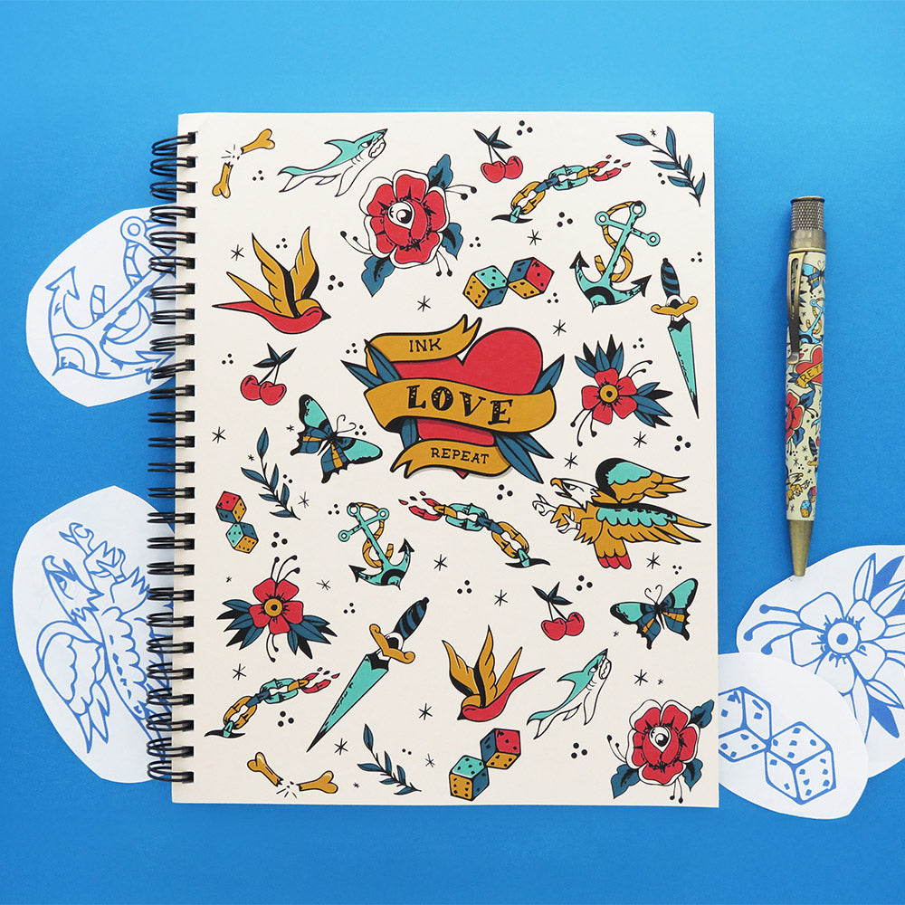 Retro 51 x Denik Retro Ink Wire Bound Notebook