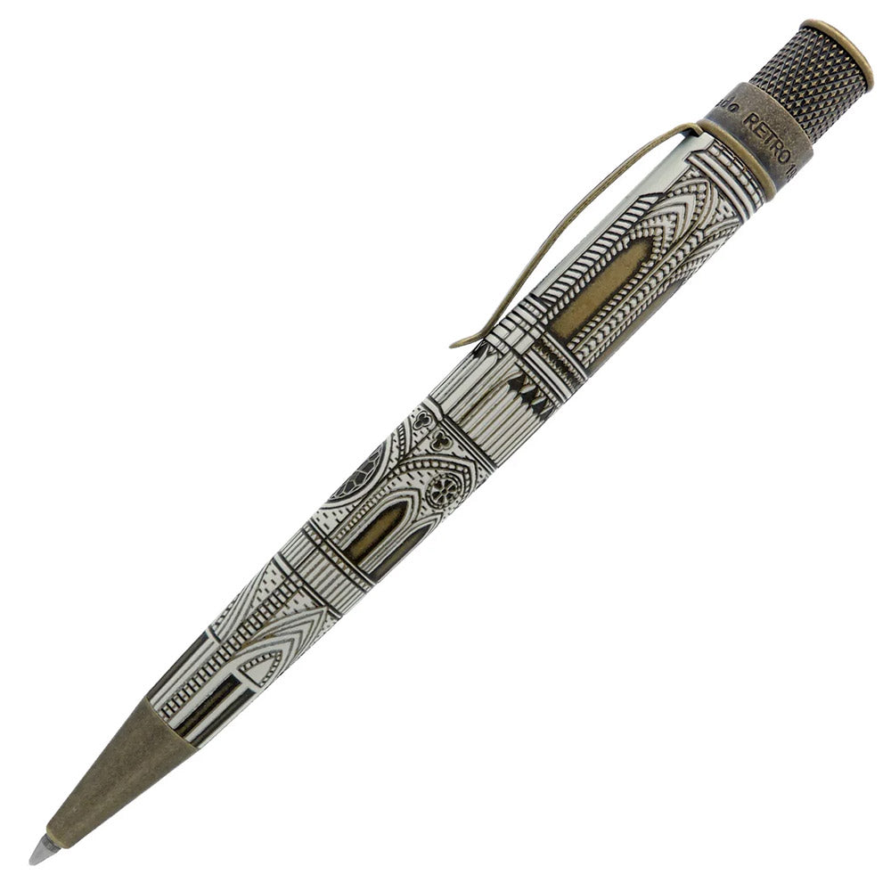 Retro 51 Tornado Vintage Metalsmith Rollerball Cathedral