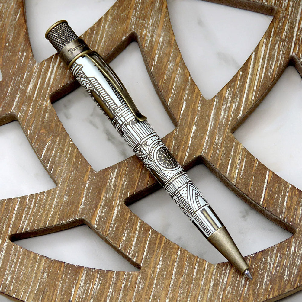 Retro 51 Tornado Vintage Metalsmith Rollerball Cathedral