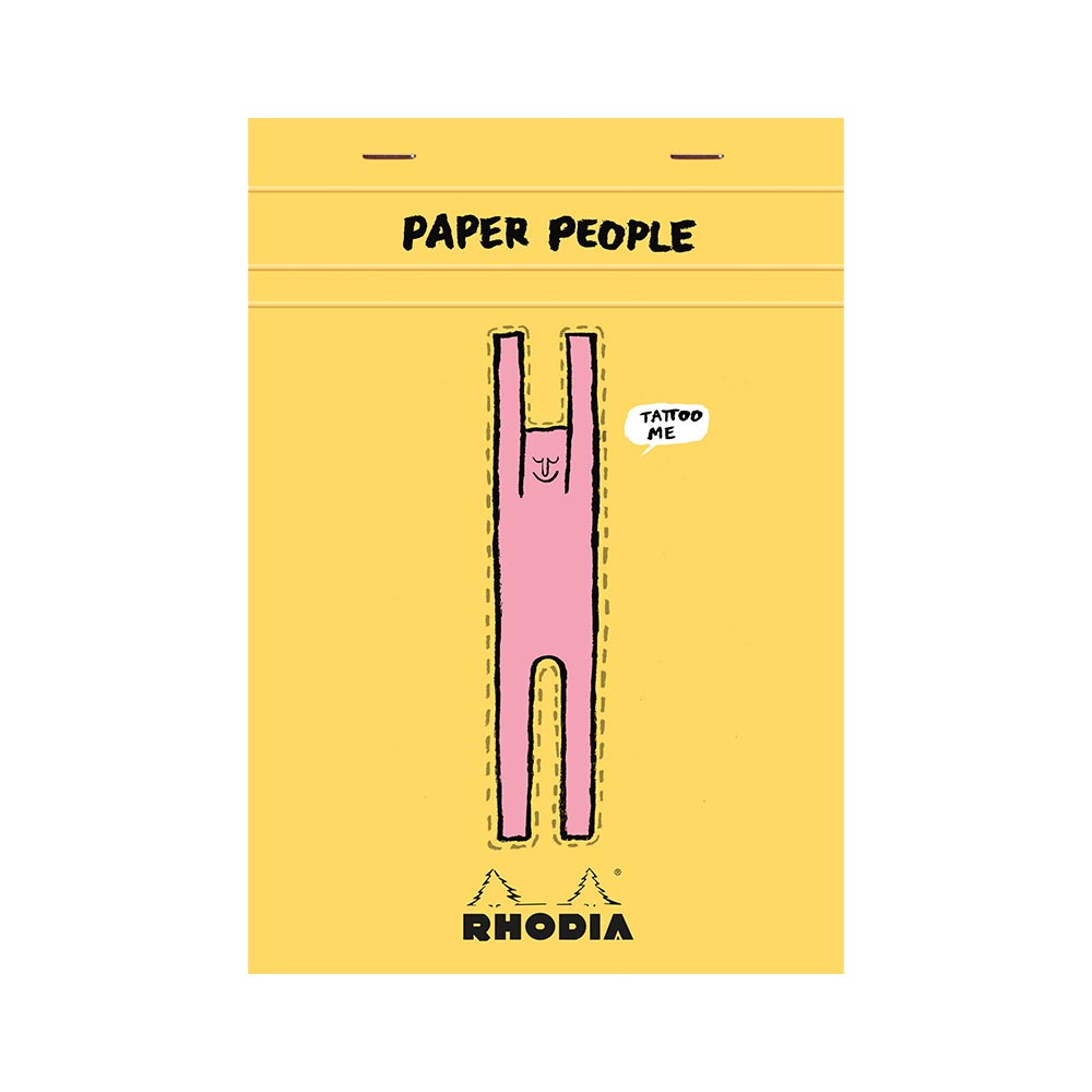 Rhodia N°16 Stapled Pad 90th Anniversary Rhodia x Jean Jullien