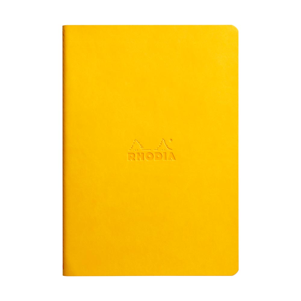 Rhodia Rhodiarama Sewn Spine Notebook Daffodil A5