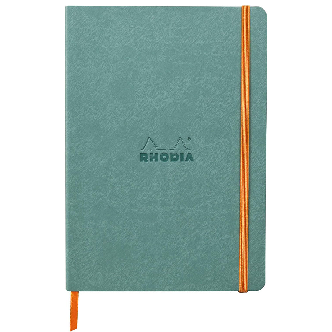Rhodia Rhodiarama Softcover Notebook A5 Aqua
