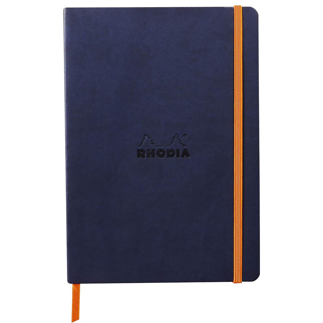 Rhodia Rhodiarama Softcover Notebook A5 Midnight