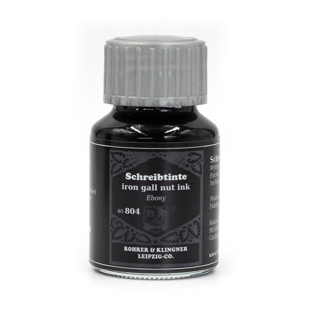 Rohrer & Klingner Limited Edition Fountain Pen Ink 50ml Iron Gall Nut Ebony