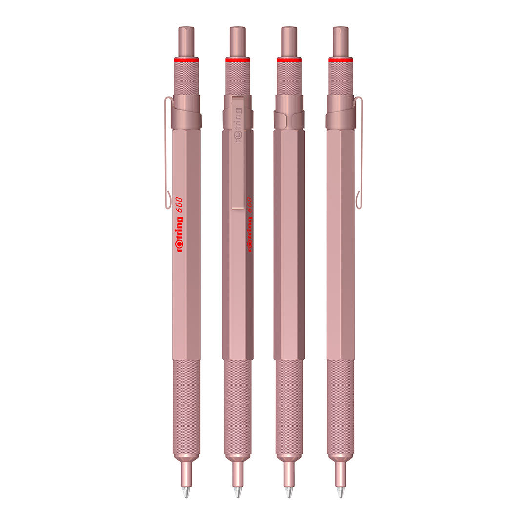 rotring 600 Ballpoint Pen Rose Gold