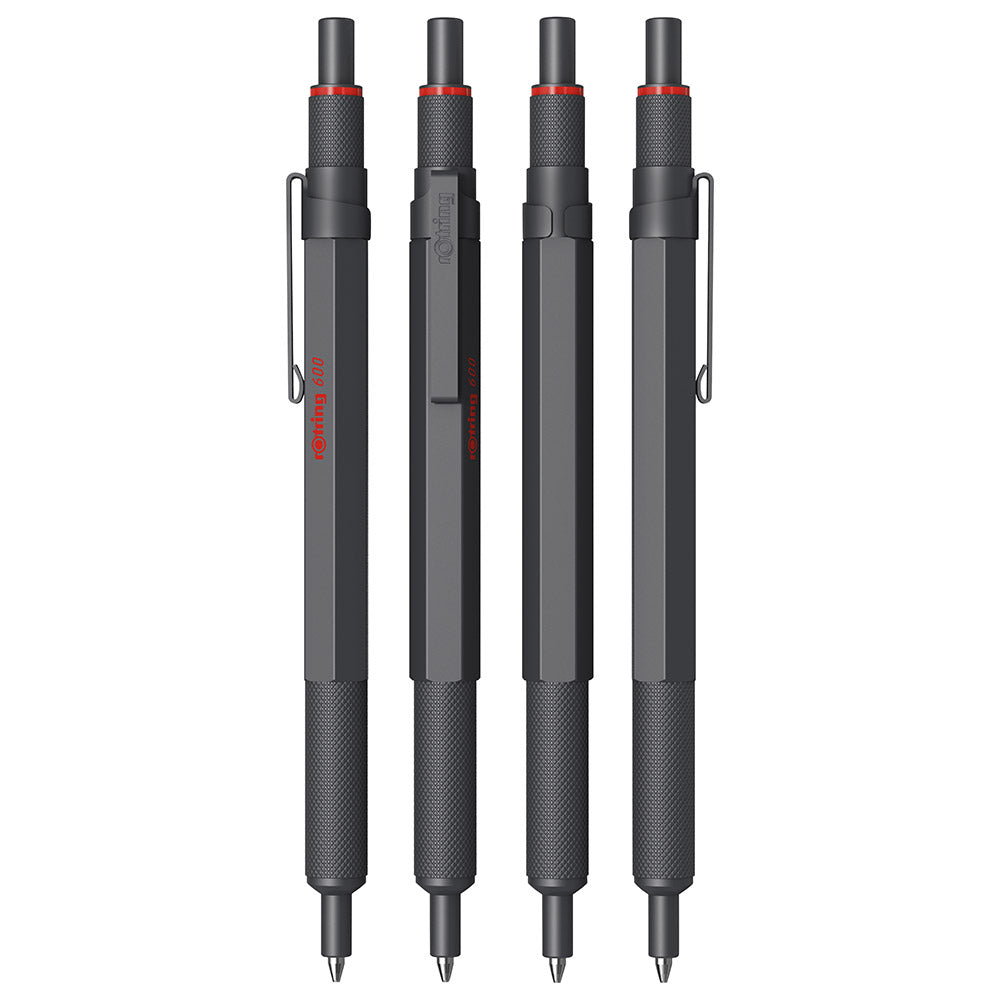 rotring 600 Ballpoint Pen Dark Stone