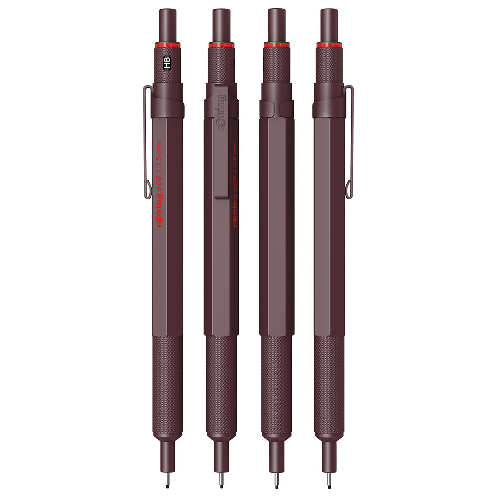 rotring 600 Mechanical Pencil Chocolate Truffle 0.5mm