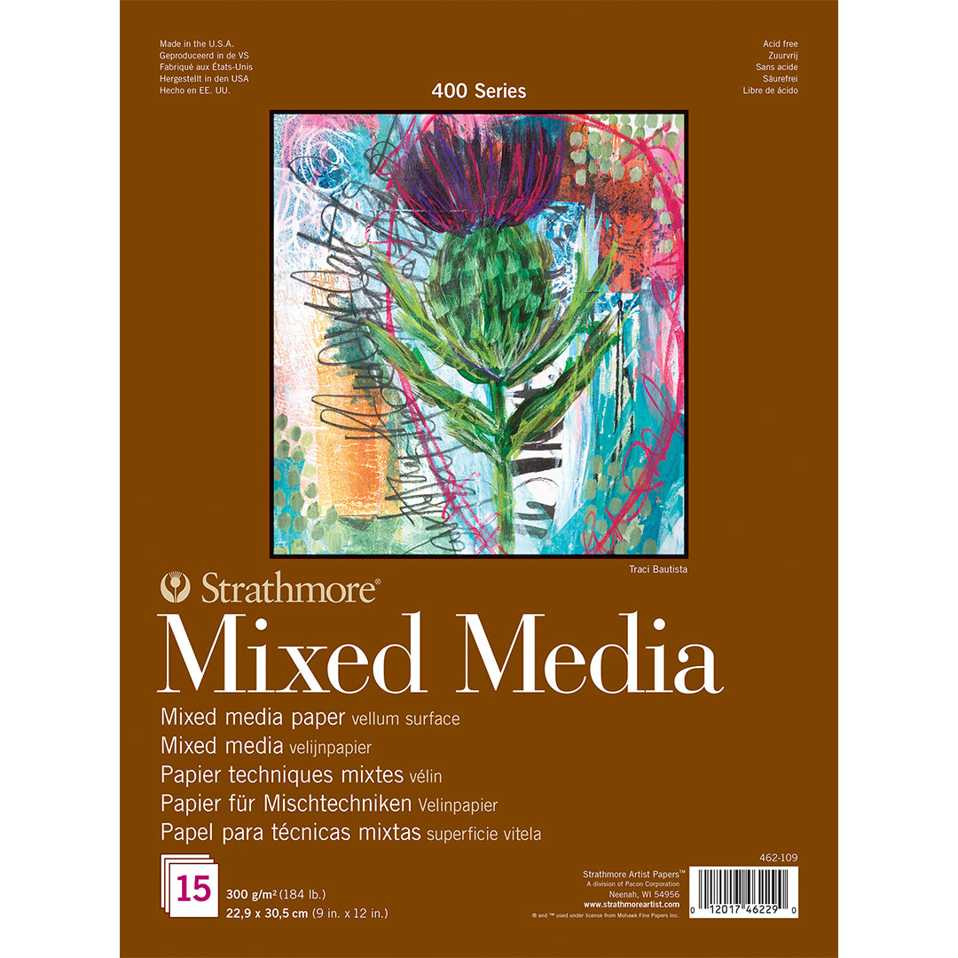 Strathmore 400 Mix Media Pad 9x12in