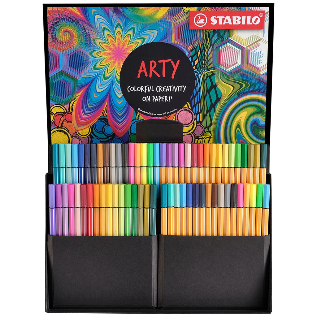 STABILO Arty Hero Set of 68 Assorted Pen 68 And Point 88 by Stabilo at Cult Pens