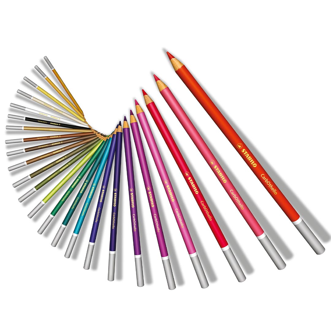 STABILO Carbothello Metal Box Of 60 Assorted Colour Arty 2023 by Stabilo at Cult Pens