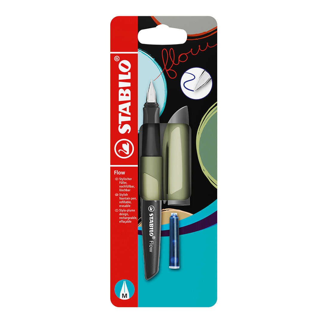 STABILO Flow Monochrome Fountain Pen