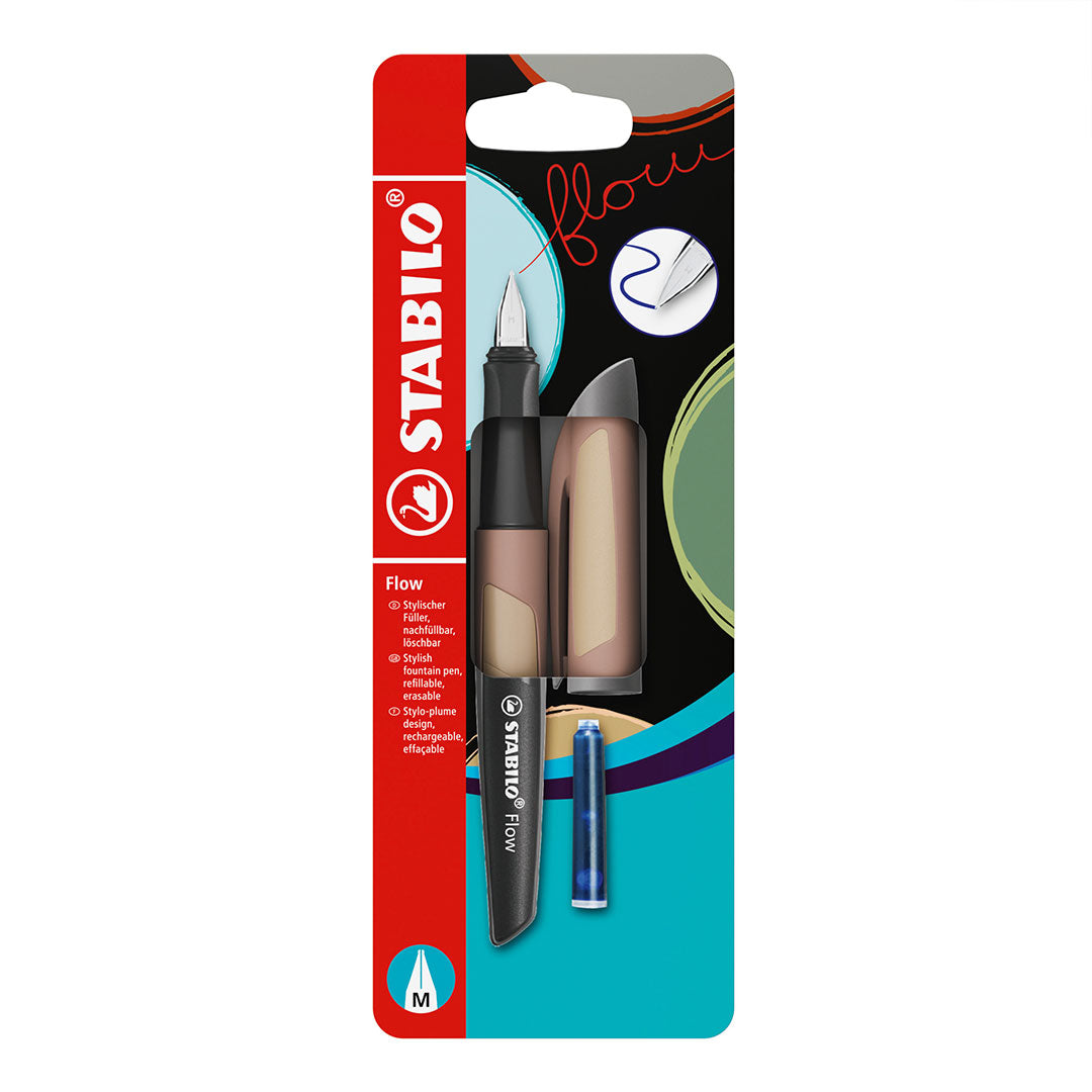 STABILO Flow Monochrome Fountain Pen