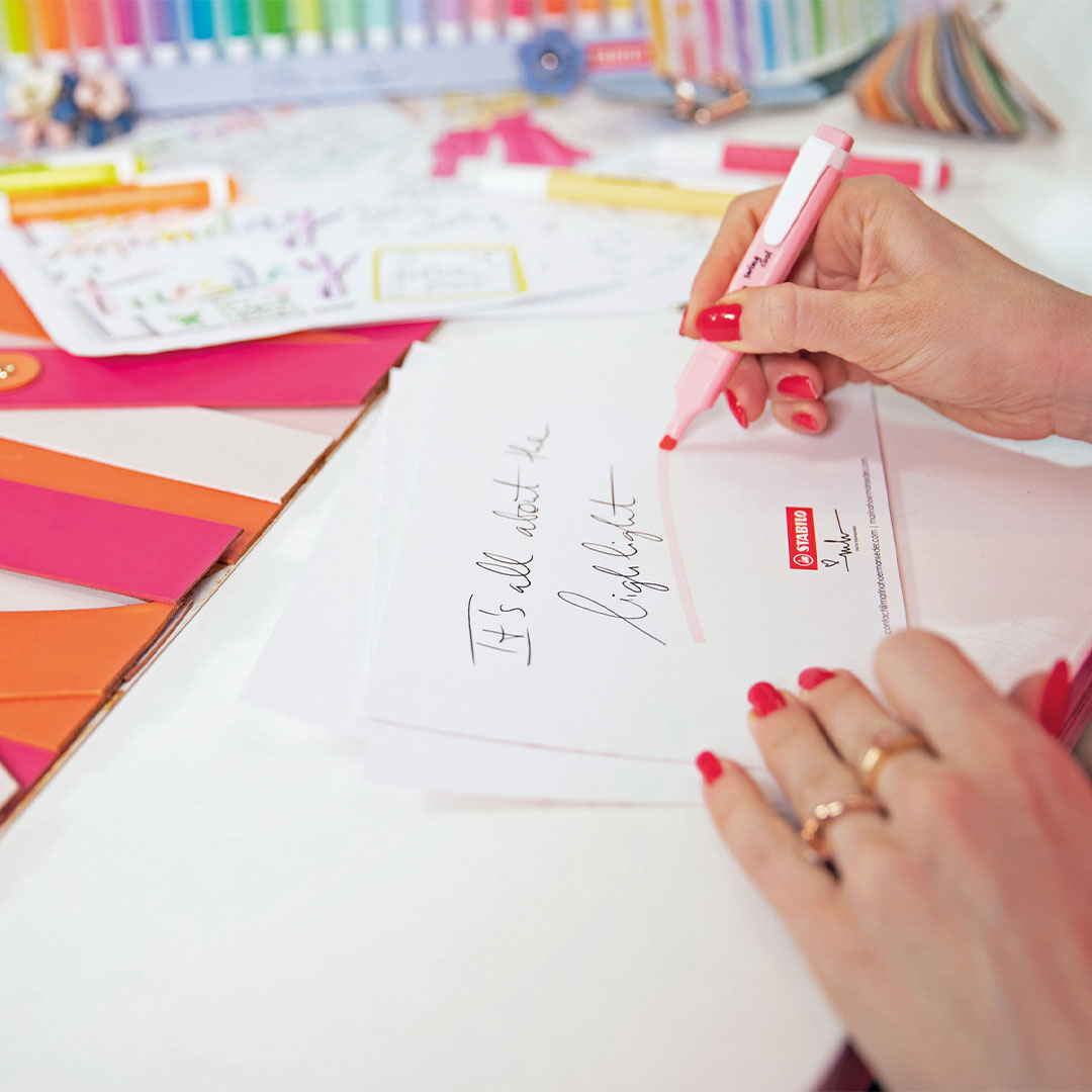 STABILO Swing Cool Highlighter NatureCOLORS Deskset of 18