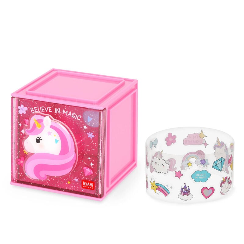 Legami Cutie Cube Stackable Organiser Unicorn