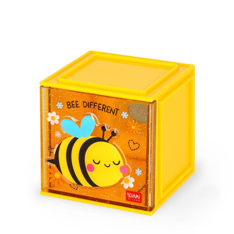 Legami Cutie Cube Stackable Organiser Bee