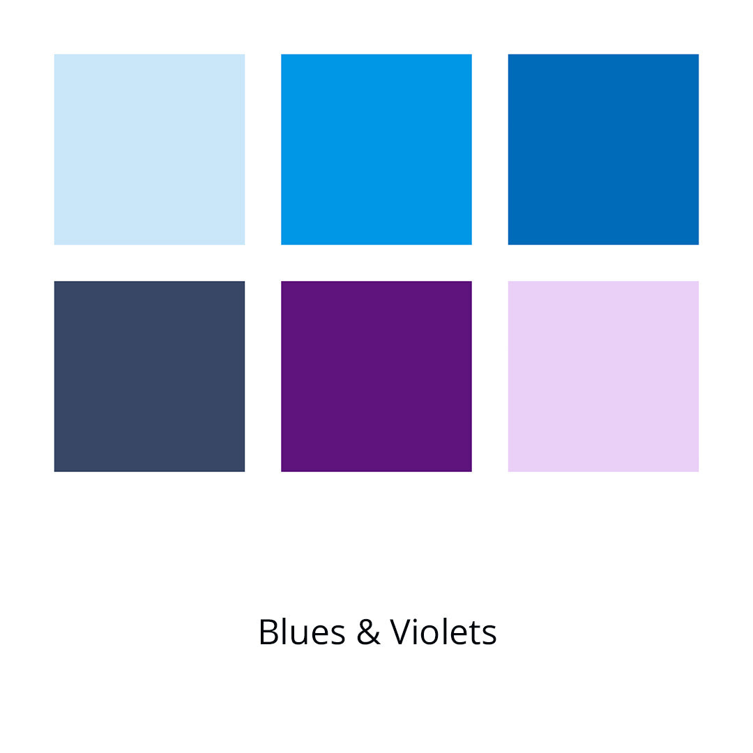 Staedtler Pigment Arts Brush Pen Set of 6 Blues & Violets