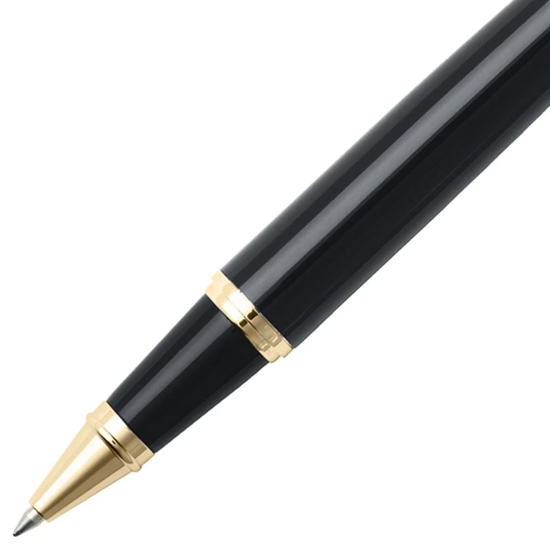 Sheaffer 300 E9325 Rollerball Pen Glossy Black With Gold Tone Trim