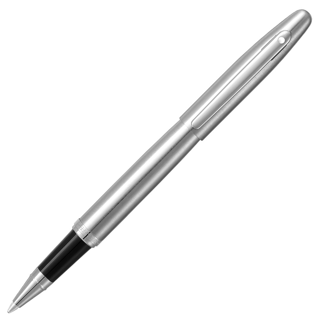Sheaffer VFM E9426 Rollerball Pen Brushed Chrome With Chrome Trim