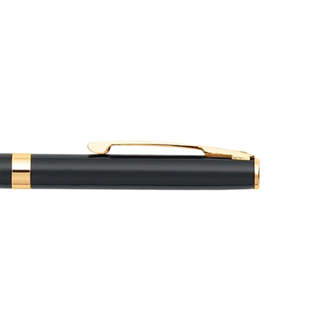 Sheaffer Sagaris E9471 Ballpoint Pen Glossy Black with Gold Tone Trim