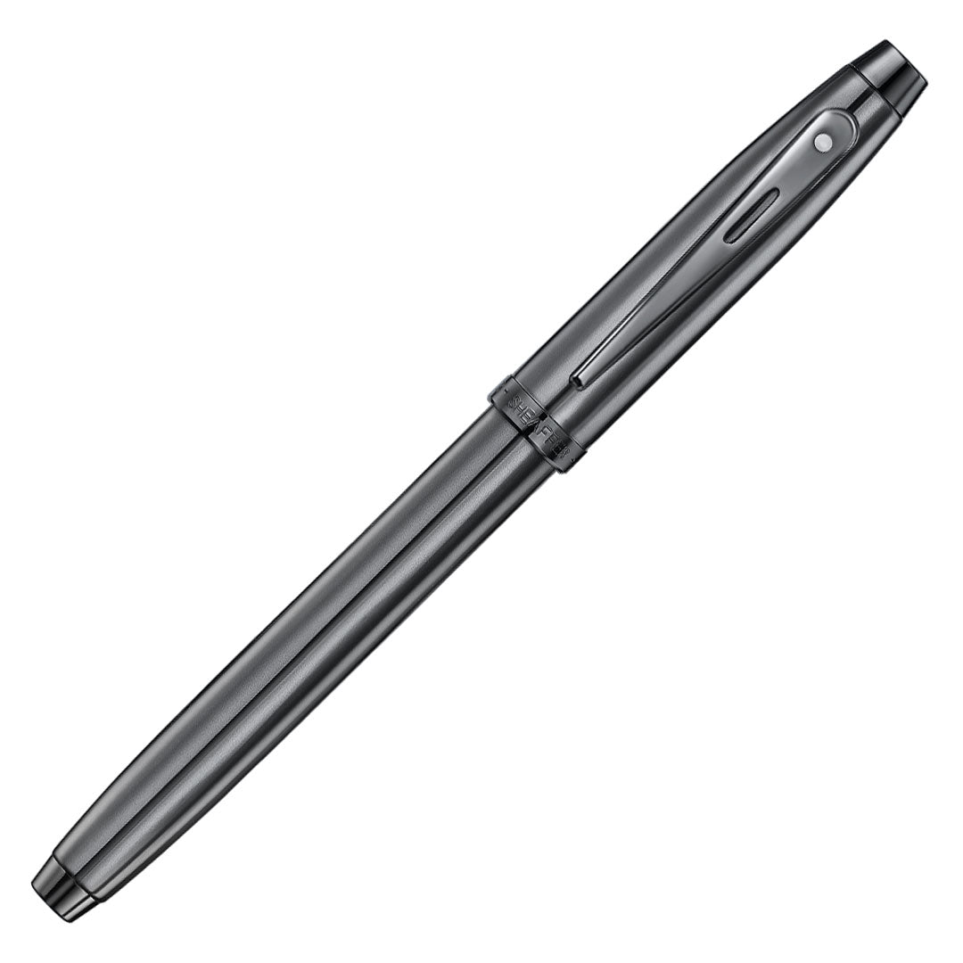 Sheaffer 100 E9375 Fountain Pen Ionic Gunmetal Grey with PVD Trim