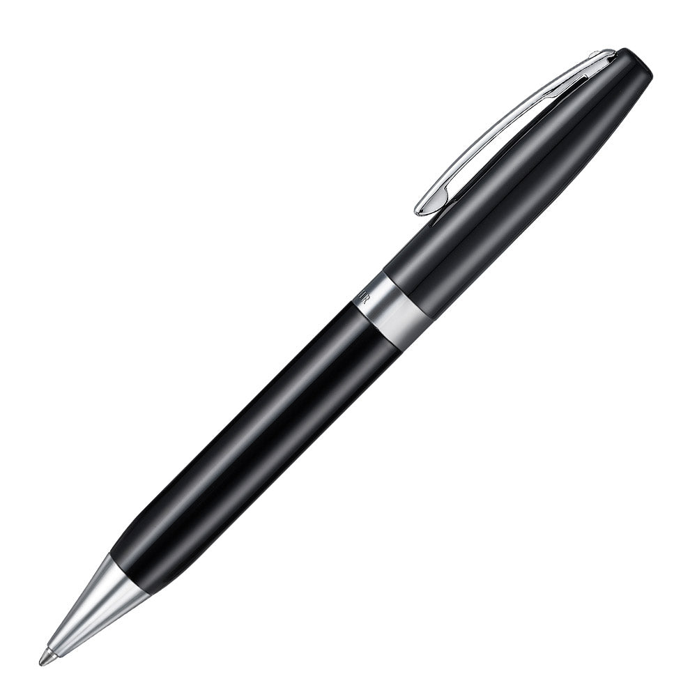 Sheaffer Legacy Ballpoint Pen Black with Chrome Trim and Leather Case