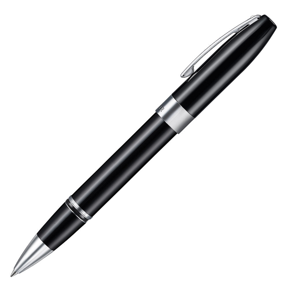 Sheaffer Legacy Rollerball Pen Black with Chrome Trim and Leather Case