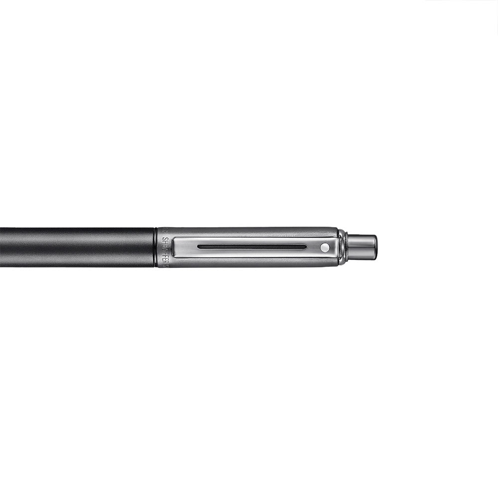 Sheaffer Sentinel 337 Ballpoint Pen Metallics Bicolor Satin Matt Gunmetal and Black with shiny PVD Trims