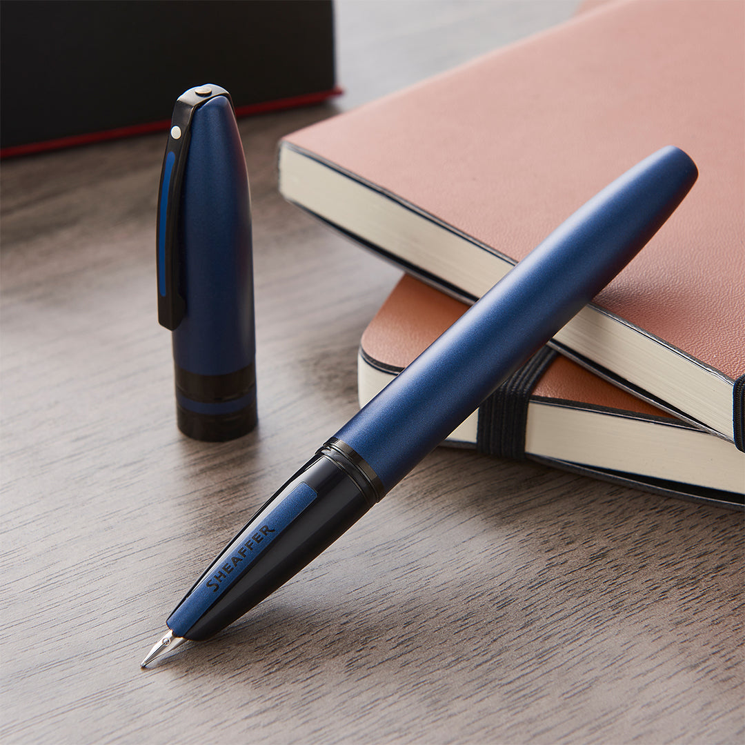 Sheaffer Icon Fountain Pen Metallic Blue