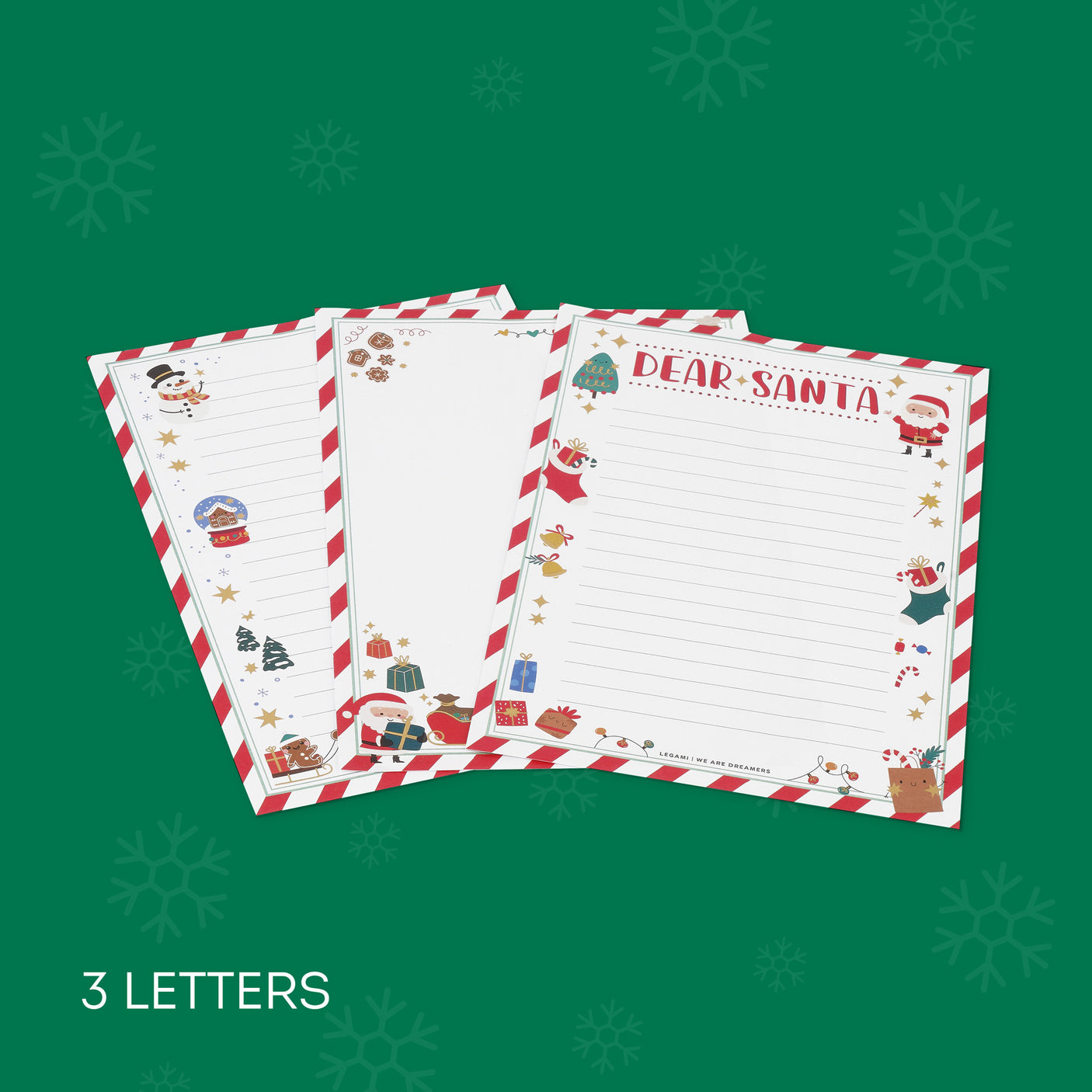 Legami Dear Santa Letter Writing Kit