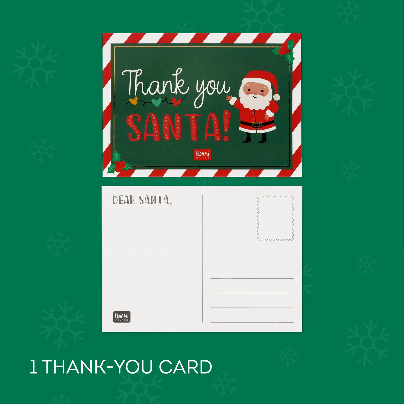Legami Dear Santa Letter Writing Kit